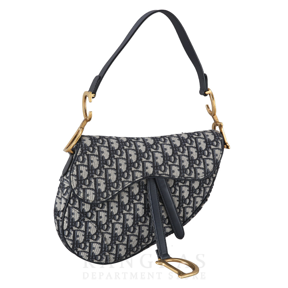 CHRISTIAN DIOR(USED)크리스찬디올 오블리크 새들 미디움 백